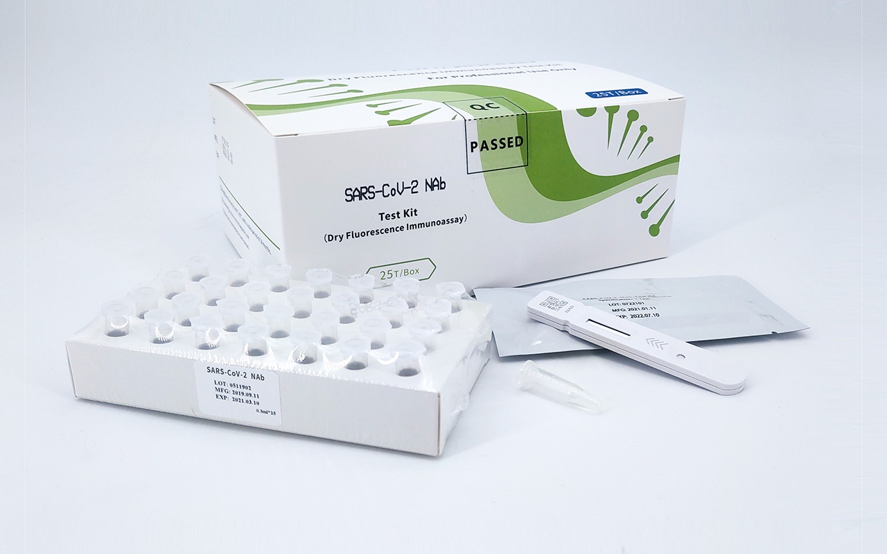 SARS-CoV-2 Neutralizing Antibodies Test Kit (Dry Fluorescence Immunoassay)